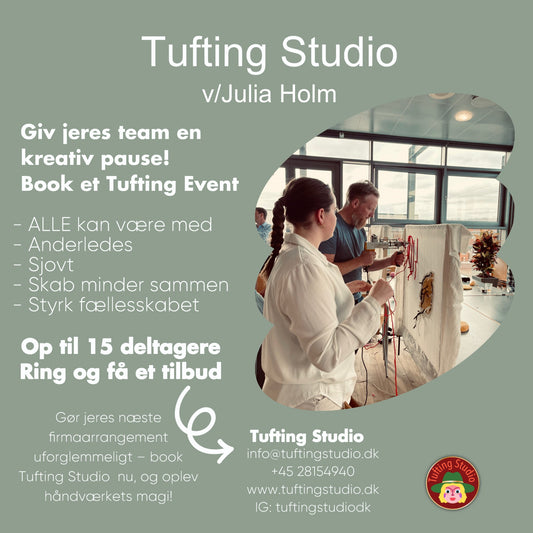 Firmaevent med Tufting Studio