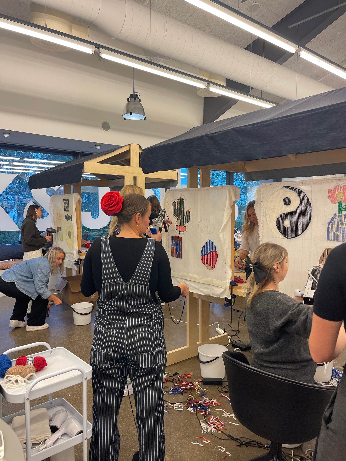 Firmaevent med Tufting Studio