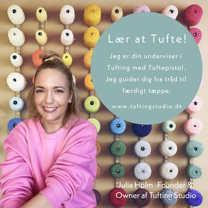 Tufting Workshop Malling (Aarhus) - Lav dit eget tæppe på 3 timer