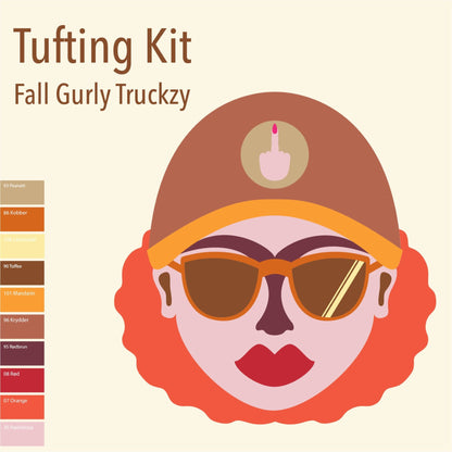 Håndtuftet ikoniske Truckzy tæpper - Vælg dine egne farver