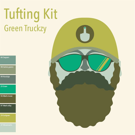 Tufte-Kit Green Truckzy